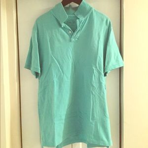 Men's J. Crew Mint Green Vintage Polo size L